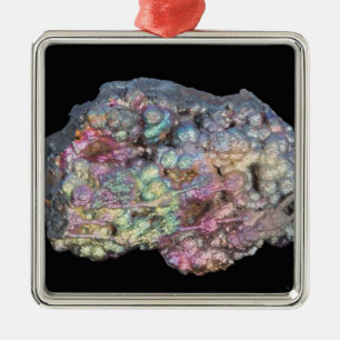 Goethite Showing Iridescence Metal Tree Decoration