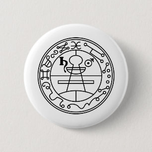 Goetia_seal_of_solomon 6 Cm Round Badge