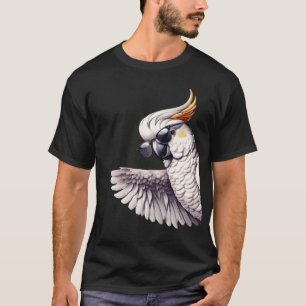 Goffins Cockatoo Parrot With Sunglasses Funny Say T-Shirt