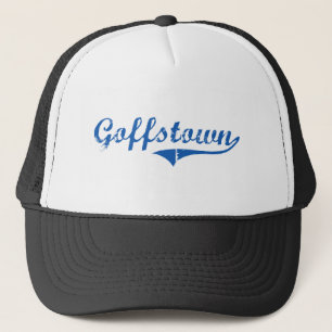 Goffstown New Hampshire Classic Design Trucker Hat