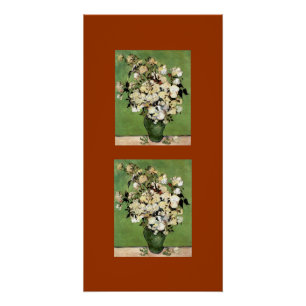 Gogh A Vase Of Roses 1890 Flowers Blossoms Poster