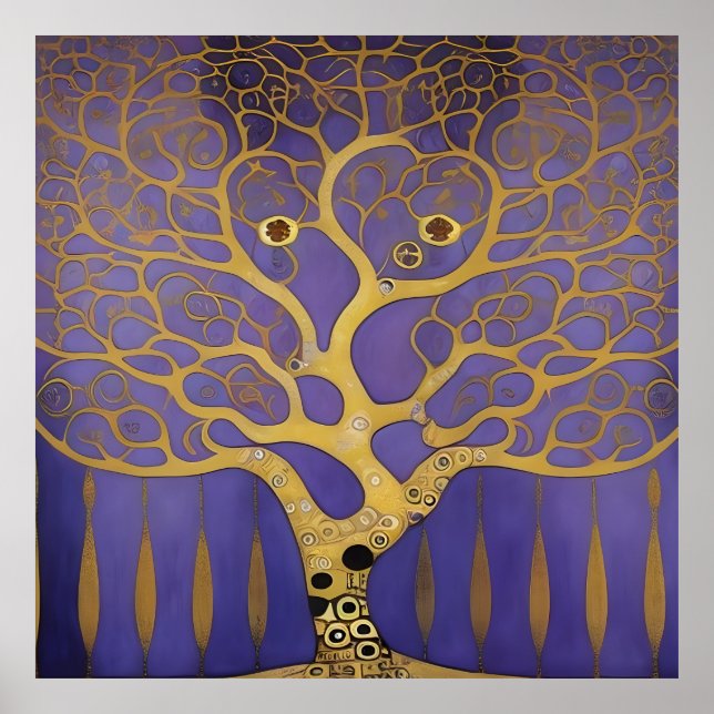  Gogh,Impressionism art,Gustav Klimt,Klimt art Poster (Front)