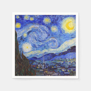 Gogh , "Starry Night" Napkin