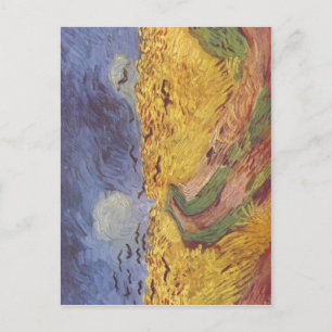 Gogh, Vincent van Getreidefeld mit den Raben 1890  Postcard