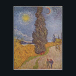 Gogh, Vincent van Landstra?e mit Zypressen 1890 Te Postcard<br><div class="desc">Gogh, Vincent van Landstra?e mit Zypressen 1890 Technique ?l auf Leinwand 92 ? 73 cm Current location Rijksmuseum Kr?ller-M?ller Otterlo Notes Landschaftsmalerei The Yorck Project: 10.000 Meisterwerke der Malerei. Permission Vincent van Gogh Vincent Willem van Gogh 1853-03-30 1890-07-29 Zundert, The Netherlands Groot-Zundert bei Breda, NL Auvers-sur-Oise (near Paris, France) Auvers-sur-Oise...</div>