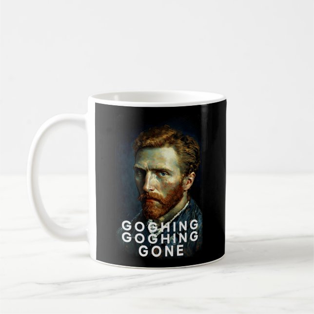 Goghing Goghing Gone Vincent Gogh Humour Coffee Mug (Left)