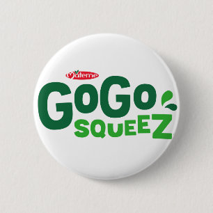 GoGo squeeZ logo 6 Cm Round Badge