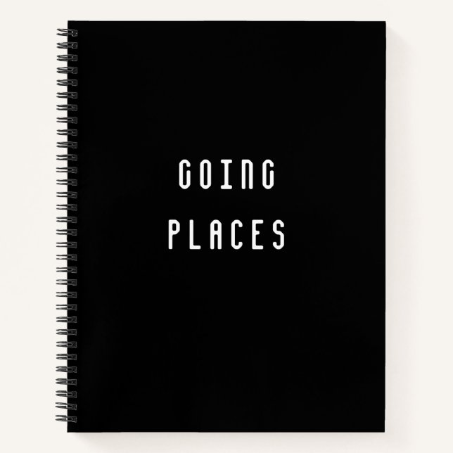Goin places - notebook (Front)