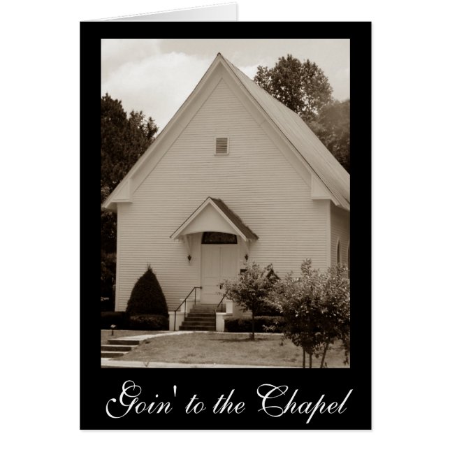 Goin' to the Chapel (Front)