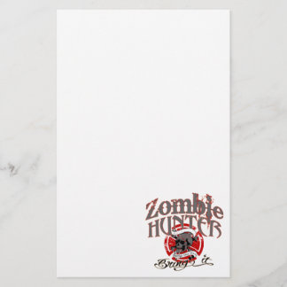 Going after Zombies! Stationery