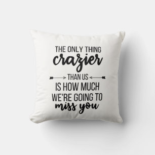Going Away Gift, Boss Leaving, Best Friend Gift, Cushion