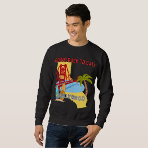 Going Back to Cali Men's Dark Sweatshirt