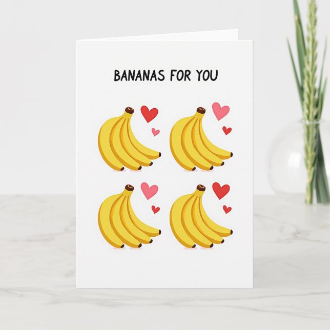 Going Bananas For You Card (Front)