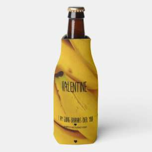 Going bananas over you Valentine's Day Bottle Cooler