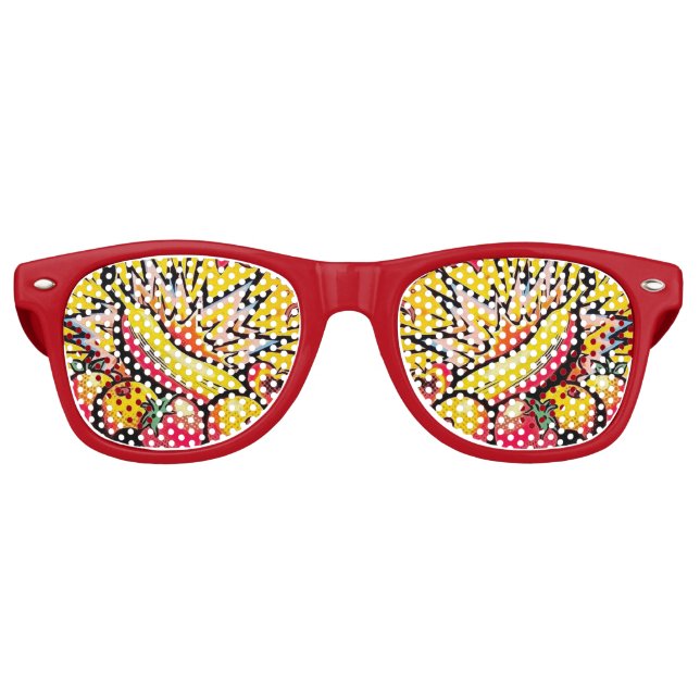 Going Bananas Retro Sunglasses (Front)