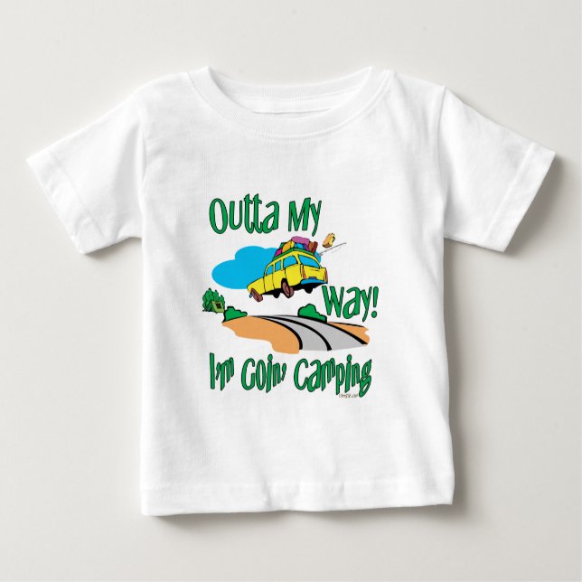 Going Camping Baby T-Shirt (Front)