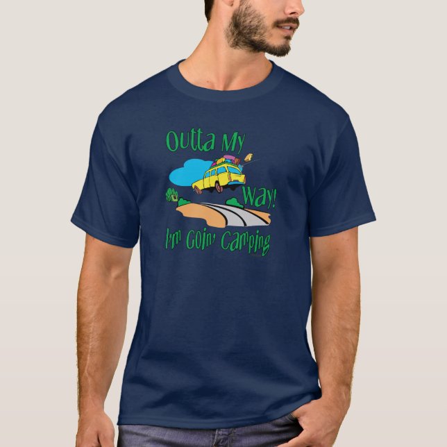 Going Camping T-Shirt (Front)