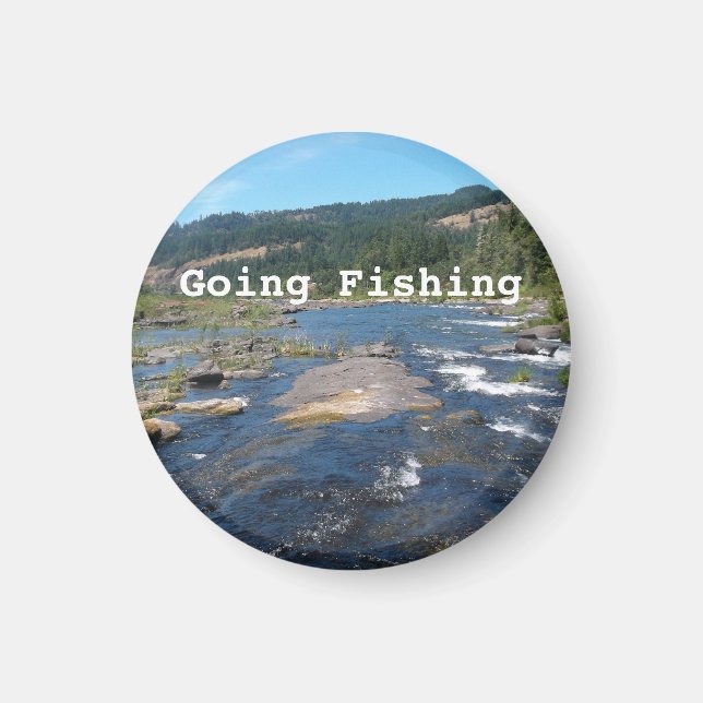 Going Fishing Magnet (Front)