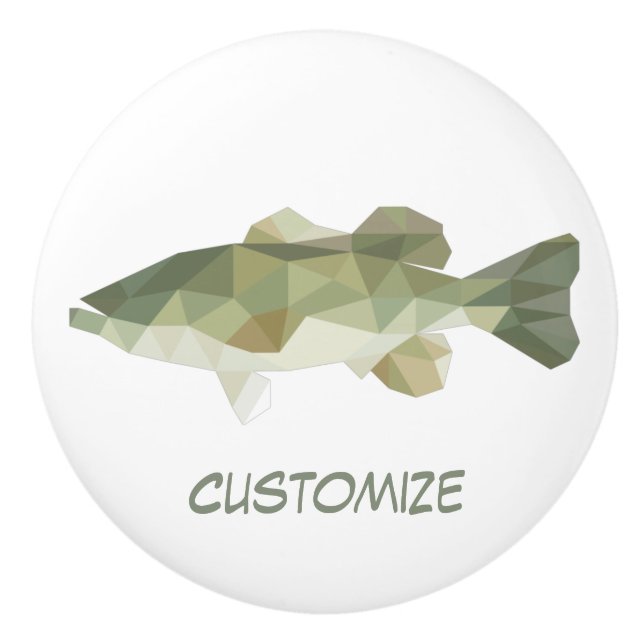Going fishing Thunder_Cove Ceramic Knob (Front)