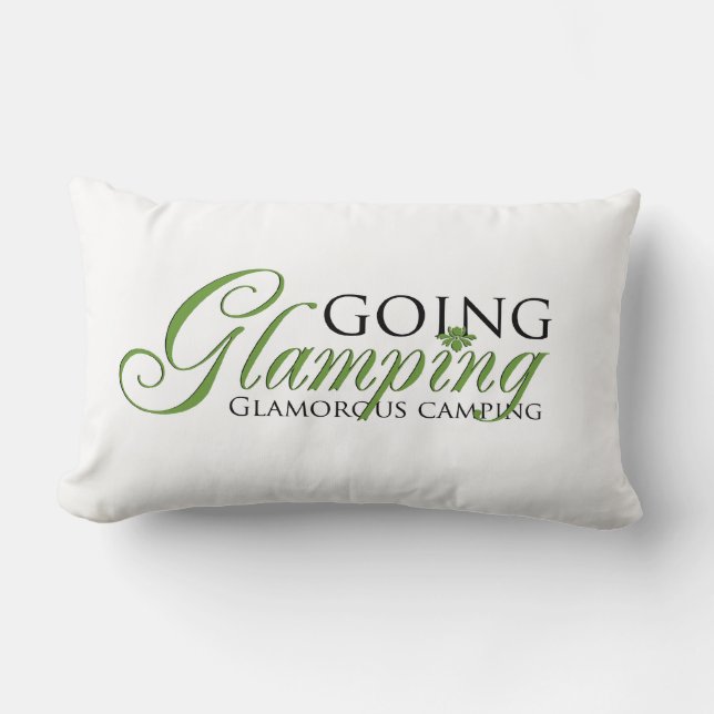 Going Glamping Lumbar Cushion (Front)