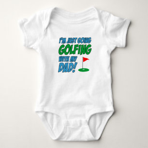 Going Golfing With Dad Child Baby Bodysuit