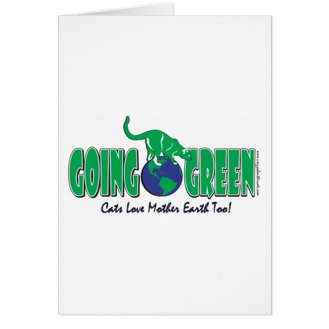 Going Green Earth Day (Front)