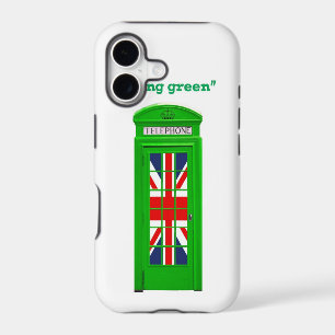 "Going green" London phone box