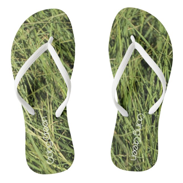 Going green Nature Balance Grass Flip Flops (Footbed)