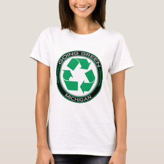 Going Green Recycle Michigan T-Shirt