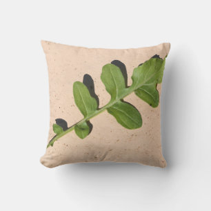 Going Green Rocket Leaf Pillow