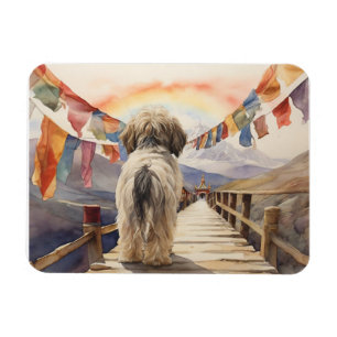 Going Home . A View of Rainbow Bridge Magnet