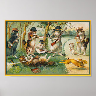 Going Hunting Poster/ Print