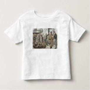Going on Board at Tilbury, from 'P & O Pencillings Toddler T-Shirt