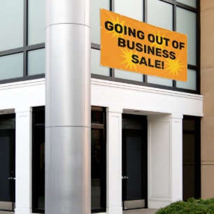 Going Out of Business Sale Banner