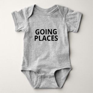 Going places - baby bodysuit
