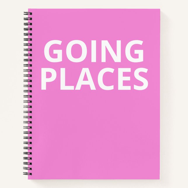Going places - notebook (Front)