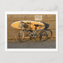 'Going Surfing' - Sagami Bay, Japan Postcard