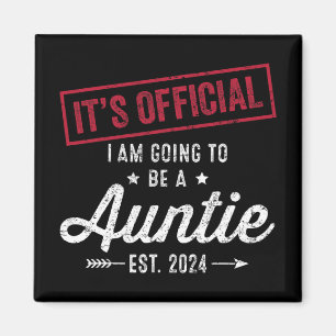 Going To Be A Auntie First Mothers Day New Auntie  Magnet