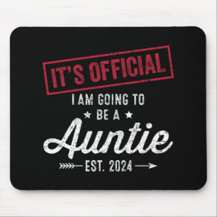 Going To Be A Auntie First Mothers Day New Auntie Mouse Pad