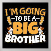 Going to Be a Big Brother - New Baby Sibling