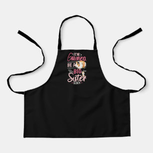 Going to Be a Big Sister 2024 - Guinea Pig Pun Apron