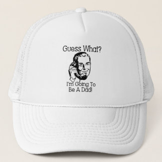 Going to Be a Dad Black Trucker Hat