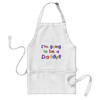 Going to be a Dad-Primary Colours Standard Apron