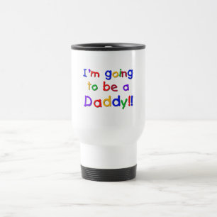 Going to be a Dad-Primary Colours Travel Mug