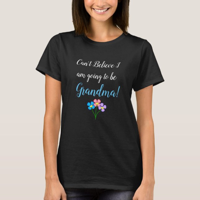 Going to be a Grandma Announcement Shirt (Front)