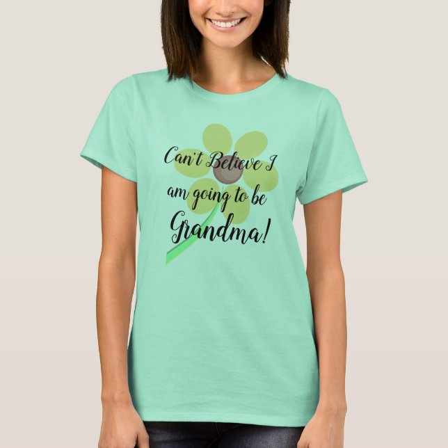 Going to be a Grandma Announcement Shirt (Front)