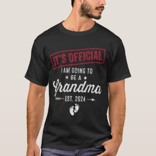 Going To Be A Grandma First Mothers Day For Grandm T-Shirt