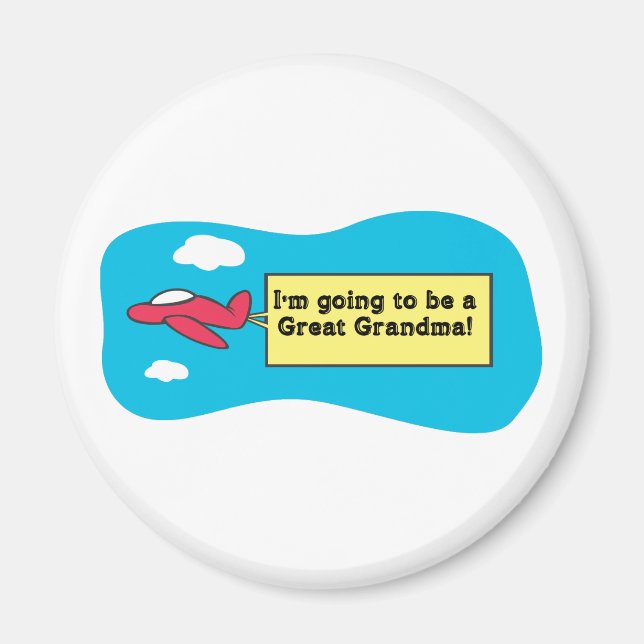 Going to be a Great Grandma! Magnet (Front)