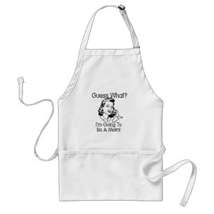 Going To Be a Mum Black Standard Apron