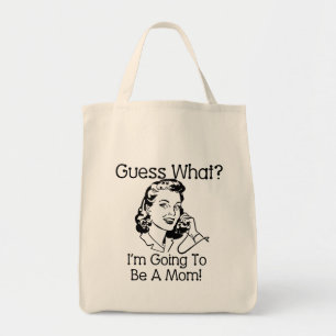 Going To Be a Mum Black Tote Bag